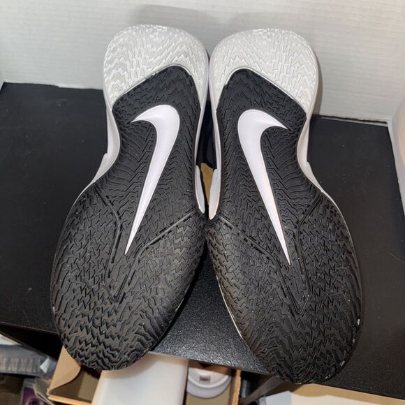 Men\'s Size 11 Nike Precision VII Athletic Shoes Black White Gray NEW FN4322 005 main image 4